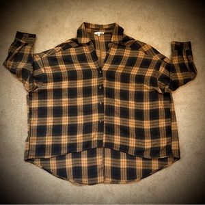 (#90) Women’s FashionNova Plaid Top